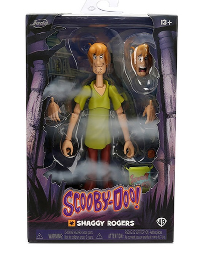 Jada Toys Scooby Doo Wave 1 Shaggy Action Figure New