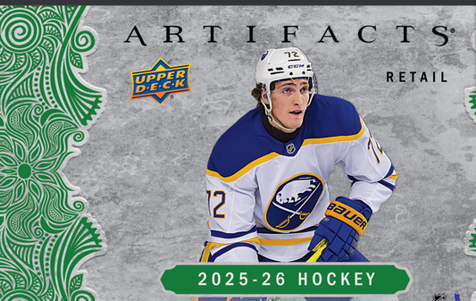 (PRE ORDER) 2025/26 Upper Deck NHL Hockey Artifacts Blaster Box Factory Sealed