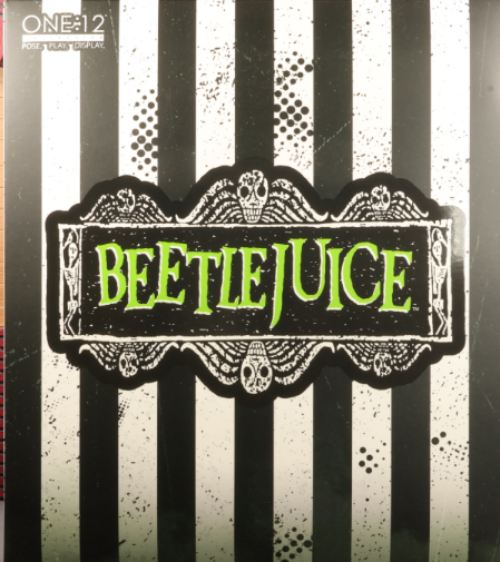 MEZCO Beetlejuice 1:12 Deluxe Edition Beetlejuice Action Figure New