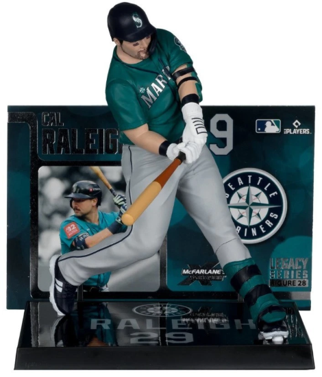McFarlane Toys MLB Baseball Seattle Mariners Cal Raleigh Action Figure New