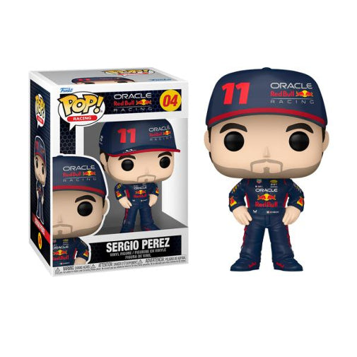 Funko POP Sports Formula 1 Racing F1 Red Bull Sergio Perez Vinyl Figure New