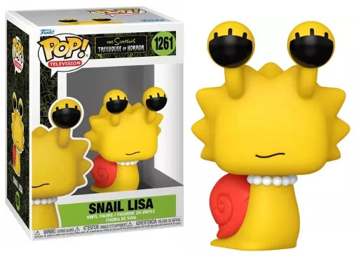Funko Pop TV Horror The Simpsons Snail Lisa Vinyl Figure New