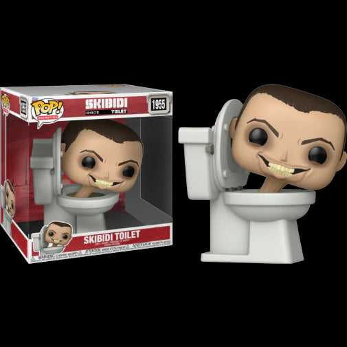 Funko POP TV Skibidi Toilet 10" Vinyl Figure New