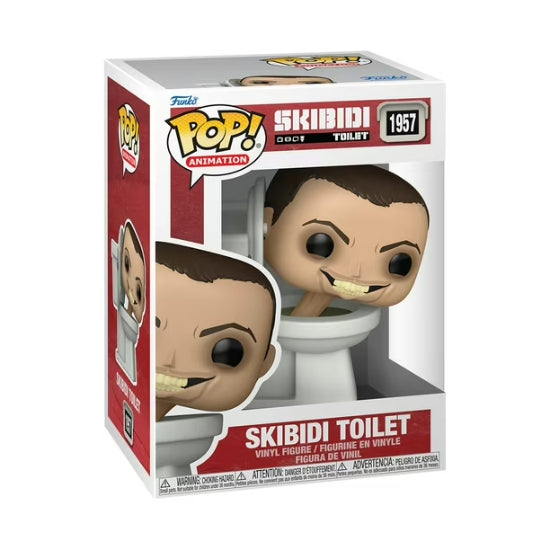 Funko POP TV Skibidi Toilet Vinyl Figure New