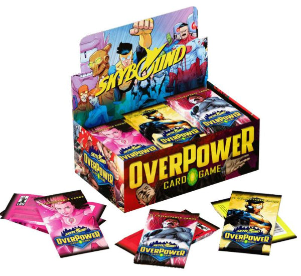 OverPower Collectible Card Game Skybound Booster Box Factory Sealed