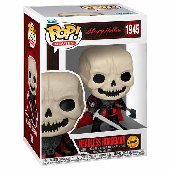 Funko POP Movies Sleepy Hollow Headless Horseman CHASE Collector Level Figure New