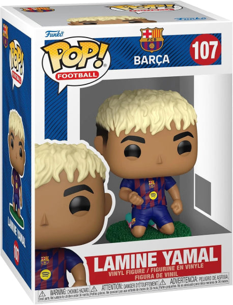 Funko POP Sports Soccer Football Barcelona Lamine Yamal Vinyl Figure New
