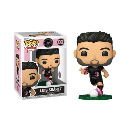 Funko POP Sports MLS Soccer Miami Luis Suarez Vinyl Figure New
