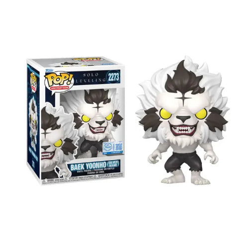 Funko POP Anime Solo Leveling Baek Yoonho Exclusive Vinyl Figure New