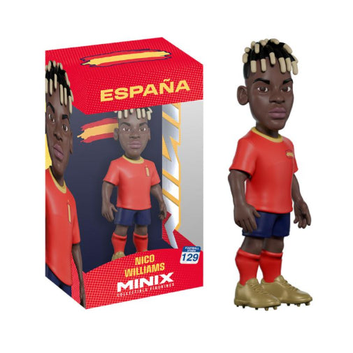 Minix Sports Soccer FIFA World Cup 2026 Team Spain Nico Williams Vinyl Figure New