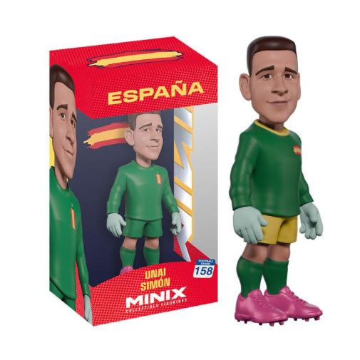 Minix Sports Soccer FIFA World Cup 2026 Team Spain Unai Simon Vinyl Figure New