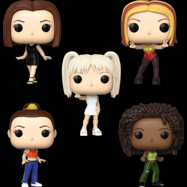 Funko POP Music Spice Girls Wannabe Set Of 5 Vinyl Figures New