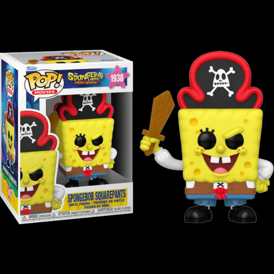 Funko POP Movies Comedy Spongebob Squarepants Pirate Vinyl Figure New