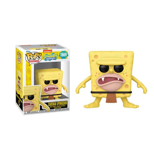 Funko POP Spongebob Squarepants 25th Anniversary Caveman Vinyl Figure New