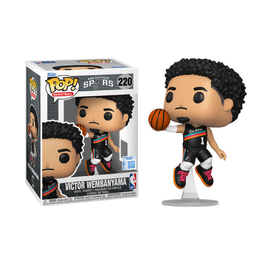Funko POP Sports NBA Basketball Spurs Victor Wembanyama Exclusive Vinyl Figure New