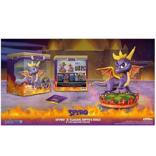 Dark Horse Comics F4F Spyro 2 Classic Riptos Rage PVC Statue New