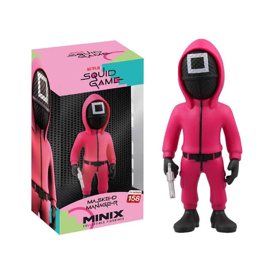 MINIX TV Squid Game Masked Square Guard Vinyl Figure New