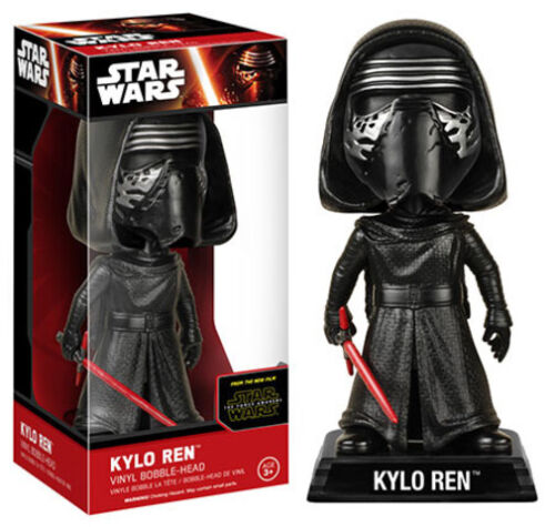 Funko Wacky Wobbler Star Wars Kylo Ren Hooded Bobble Head Action Figure New