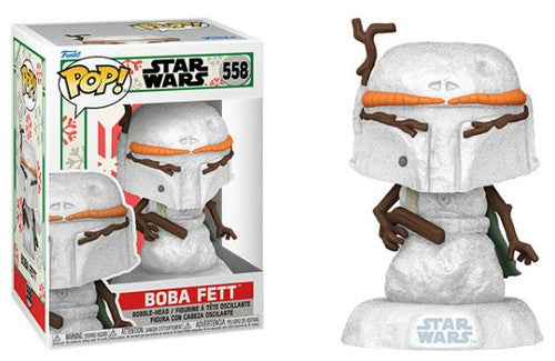 Funko POP Holiday Movies Star Wars Set Of 5 Snowman Vinyl Action Figures New