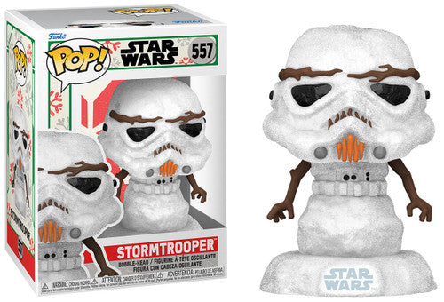 Funko POP Holiday Movies Star Wars Set Of 5 Snowman Vinyl Action Figures New