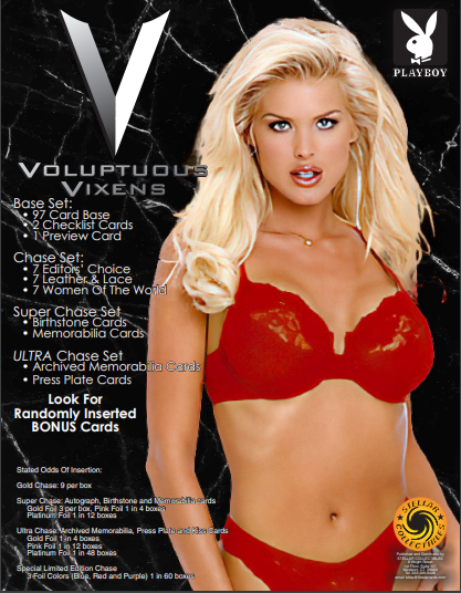 Stellar Collectibles 2023 Playboy Voluptuous Vixens Trading Card Box Factory Sealed