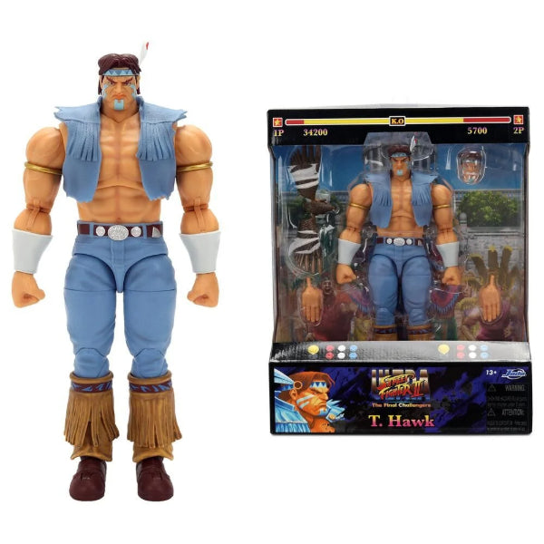 Jada Toys Street Fighter 6" T. Hawk Action Figure New