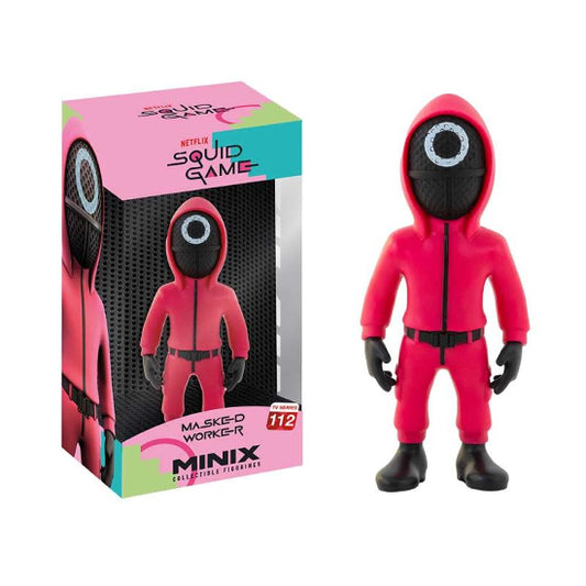 MINIX TV Squid Game Masked Circle Guard Vinyl Figure New