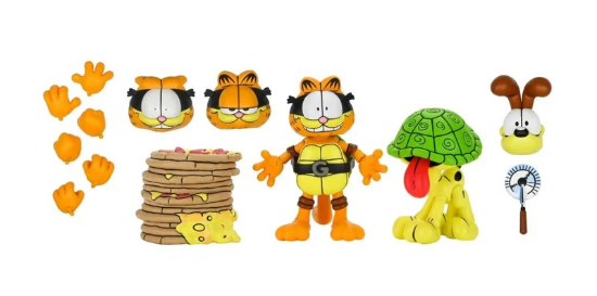 Neca TMNT Archie Garfield And Odie Ultimate Action Figure New