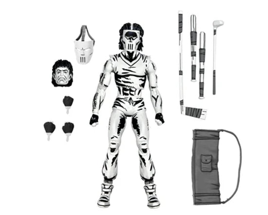 NECA TMNT Ninja Turtles 7" Casey Jones Black & White Figure New