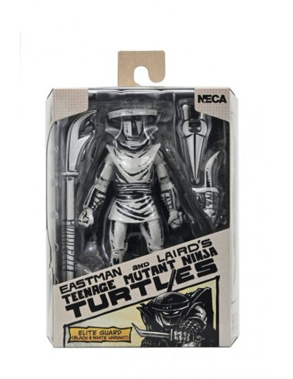 NECA TMNT Ninja Turtles 7" Elite Foot Assassin Black & White Figure New