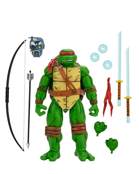 NECA TMNT Ninja Turtles Mirage Comics Hunter Leonardo Action Figure New