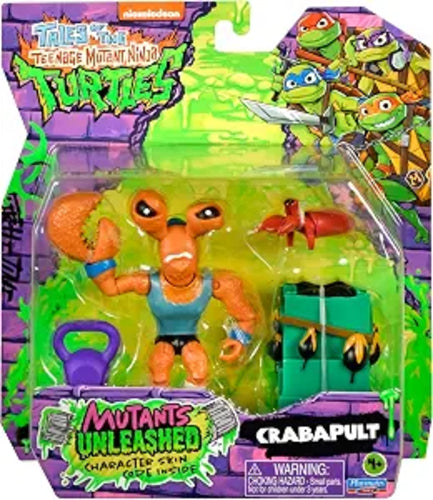Playmates TMNT Ninja Turtles Mutants Unleased Crabapult Action Figure New