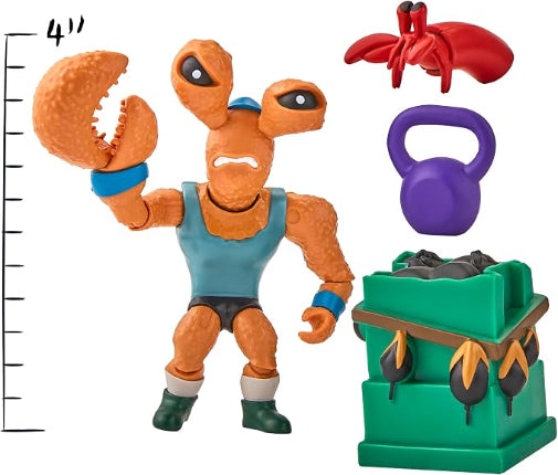 Playmates TMNT Ninja Turtles Mutants Unleased Crabapult Action Figure New