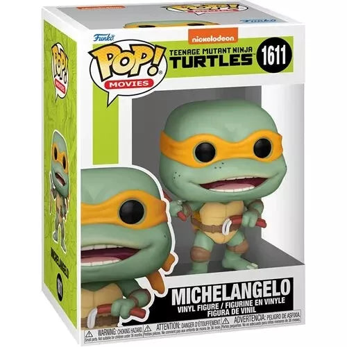 Funko Pop TMNT Ninja Turtles 1990 Movie Michelangelo Vinyl Figure Brand New