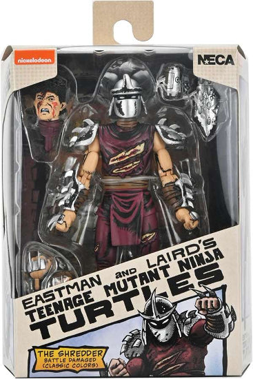 NECA TMNT Ninja Turtles 7" Battle Damaged Shredder Figure New