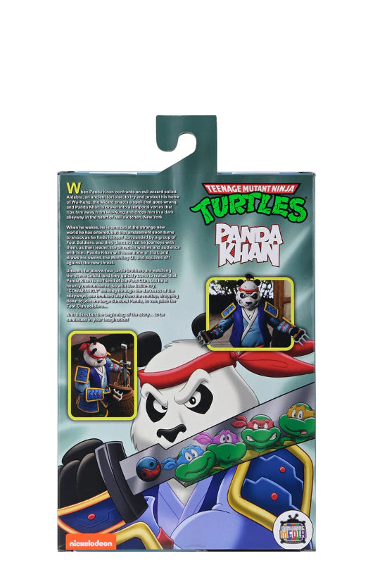 NECA TMNT Ninja Turtles Cartoon Ultimate Panda Khan Figure New