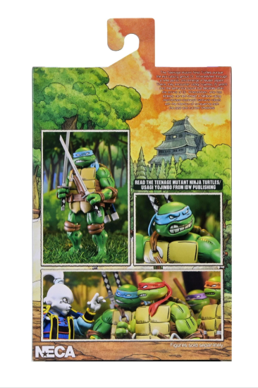 NECA TMNT Teenage Mutant Ninja Turtles Usagi Yojimbo Leonardo Figure New