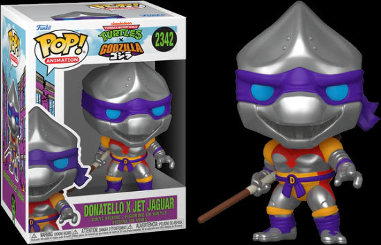 Funko POP TMNT X Godzilla Set Of 4 Ninja Turtles Vinyl Figures New