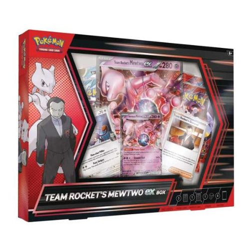 Pokemon TCG Team Rockets Mewtwo Ex Collection Box Factory Sealed