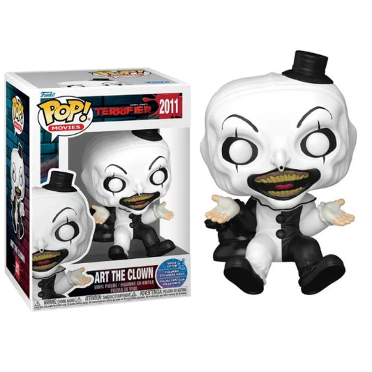 Funko POP Movies Horror Terrifier Art The Clown Shelf Sitter Vinyl Figure New