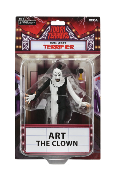 NECA Toony Terrors Terrifier Art The Clown Action Figure New