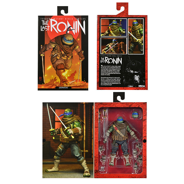 NECA TMNT Ninja Turtles Last Ronin Ultimate Leonardo Action Figure New
