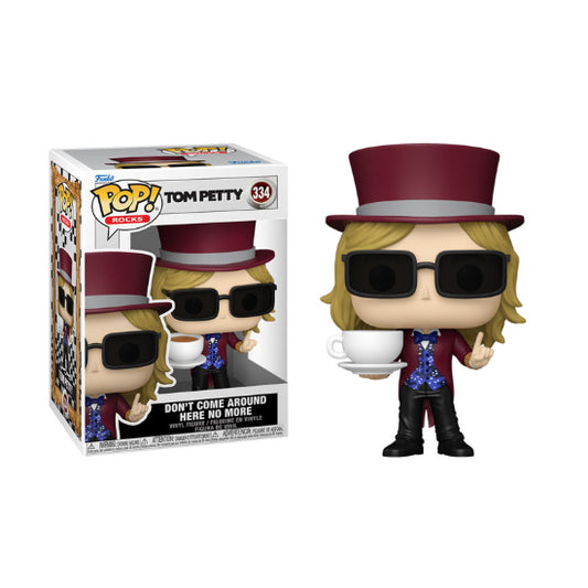 Funko POP Music Tom Petty Don't Come Around Here No More Vinyl Figure New