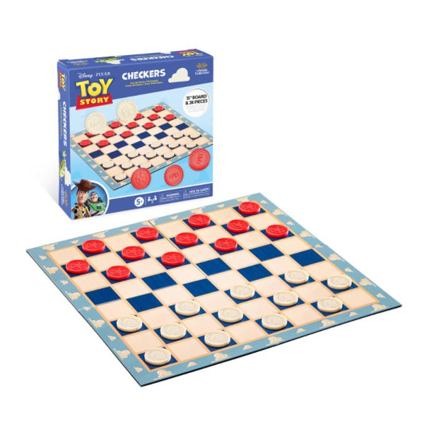 Noble Collection Disney Toy Story Checkers Set Board Game New