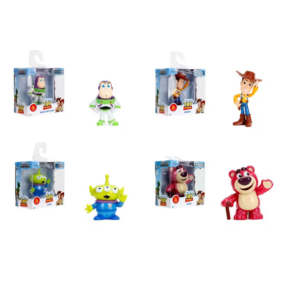 Jada Toys Toy Story Classic 2.5" Metalfigs Set Of 4 Figures New
