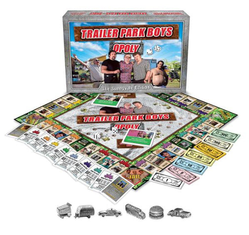 Trailer Park Boys Opoly Sunnyvale Edition Board Game Brand New