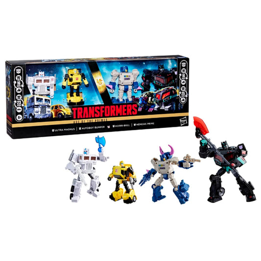 Hasbro Transformers Age Of Primes 4 Pack Action Figures New