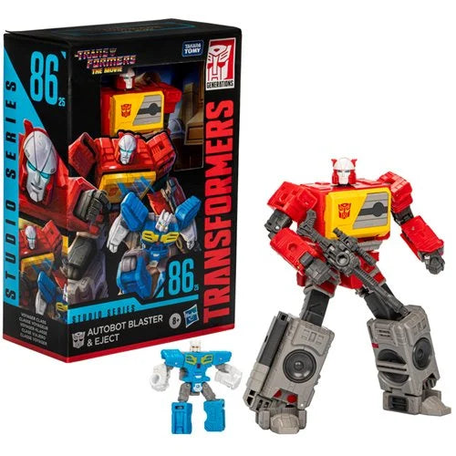 Hasbro Transformers Autobot Blaster And Eject Action Figure New