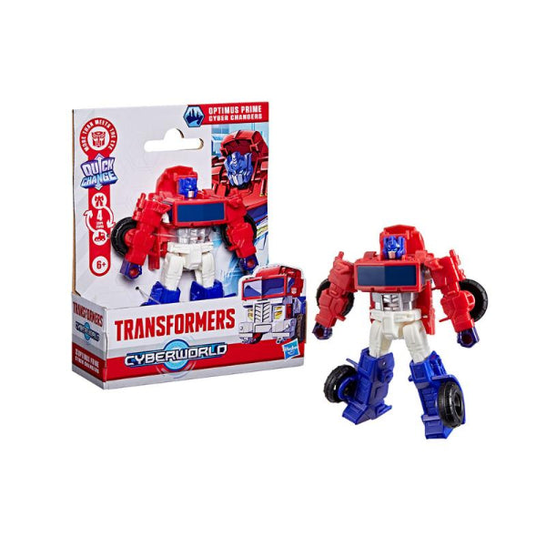 Hasbro Transformers Cyber Changers 4" Optimus Prime Action Figure New