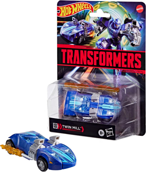 Hasbro Transformers Hot Wheels Edition Twin Mill Action Figure New